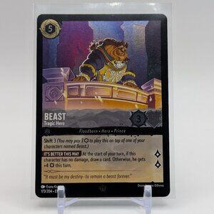 [FOIL] Disney Lorcana Beast - Tragic Hero 173/204 - NM
